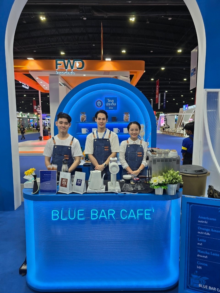 รับจัดเลี้ยง - รับออกบูธเครื่องดื่ม กาแฟ พร้อมขนม กทม และใกล้เคียง - 10