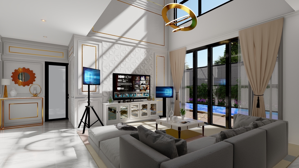 3D & Perspektif - 3D Interior Design & Furniture - 4