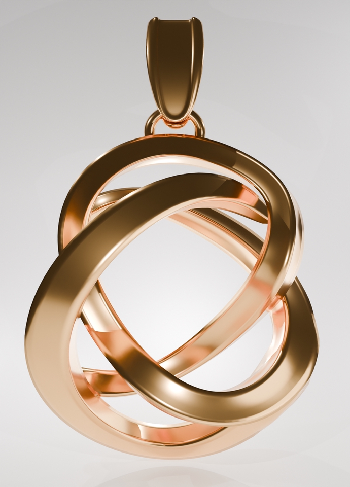 รับปั้นโมเดล3D เครื่องประดับทองคำ แบบเรนเดอร์