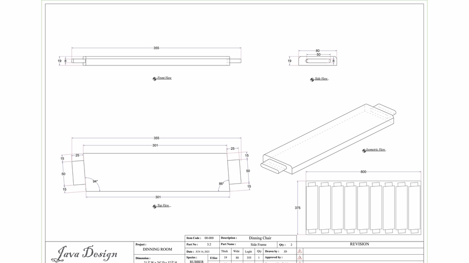 CAD Drawing - CAD Drawing Furniture Design and shop drawing - 16