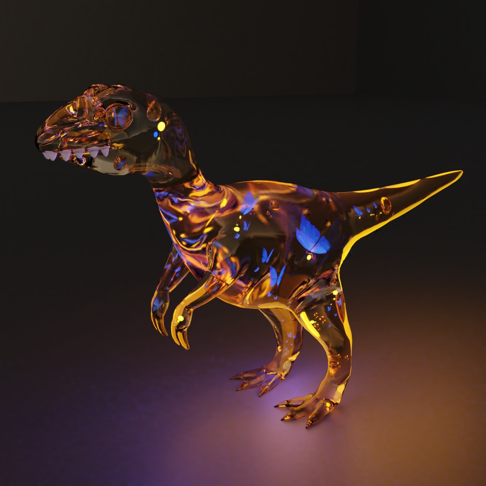 รับทำ 3d model สัตว์ ดินเผา แบบ 3 มิติ 3d packshot สำหรับโชว์สินค้า