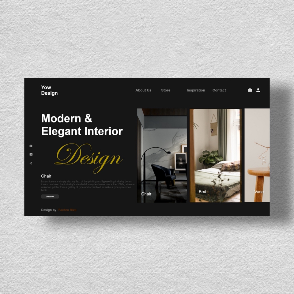 UI & UX Design - Modern and Simple landing page UI/UX Design (Company Profile or E-Commerce) - 3