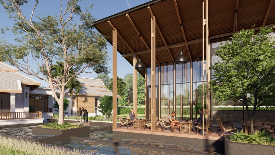 3D Perspective - รับออกแบบและเขียนแบบ 3D Perspective Interior & Built-in / Architect - 31