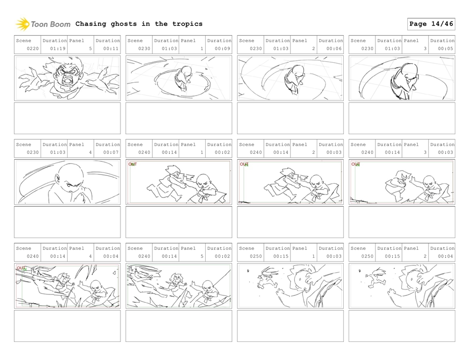 วาด/ออกแบบสตอรี่บอร์ด - รับวาด Storyboard/ Beatboard/ Animation/ Movie - 16
