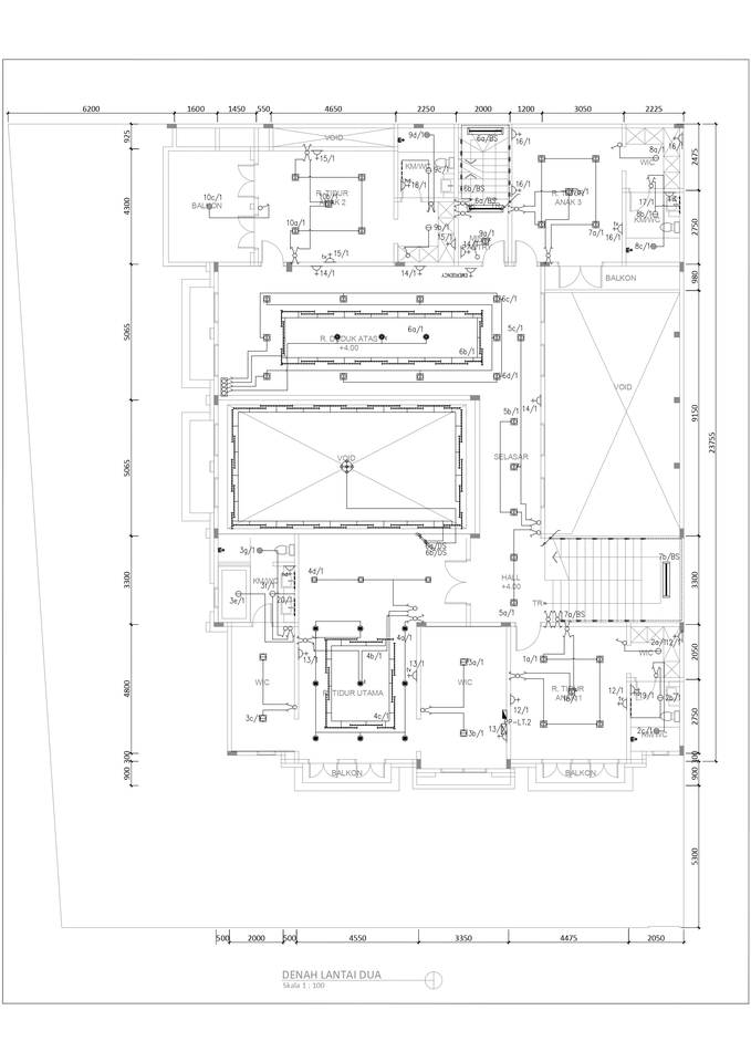 CAD Drawing - DESAIN INSTALASI LISTRIK RUMAH - 3