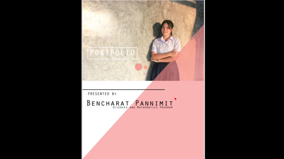 Portfolio & Resume - Portfolio/resume ยื่นสมัครเรียนต่อ/สมัครทำงาน - 6