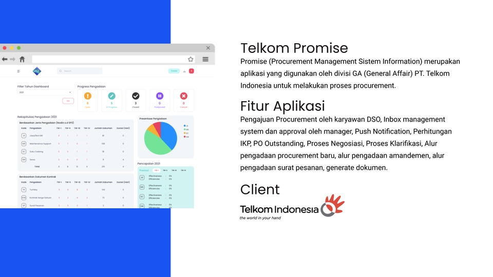 Jasa pembuatan website perusahaan - Platform Telkom Indonesia untuk membantu perusahaan membuat website.