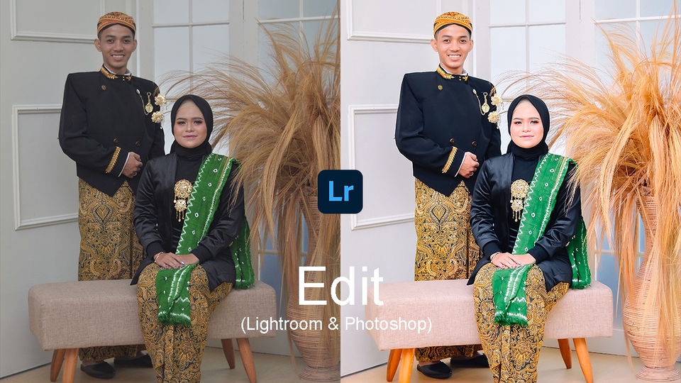 Jasa edit foto prewedding, edit foto pengantin, edit background foto, ganti background foto online, edit foto wedding dengan photoshop.