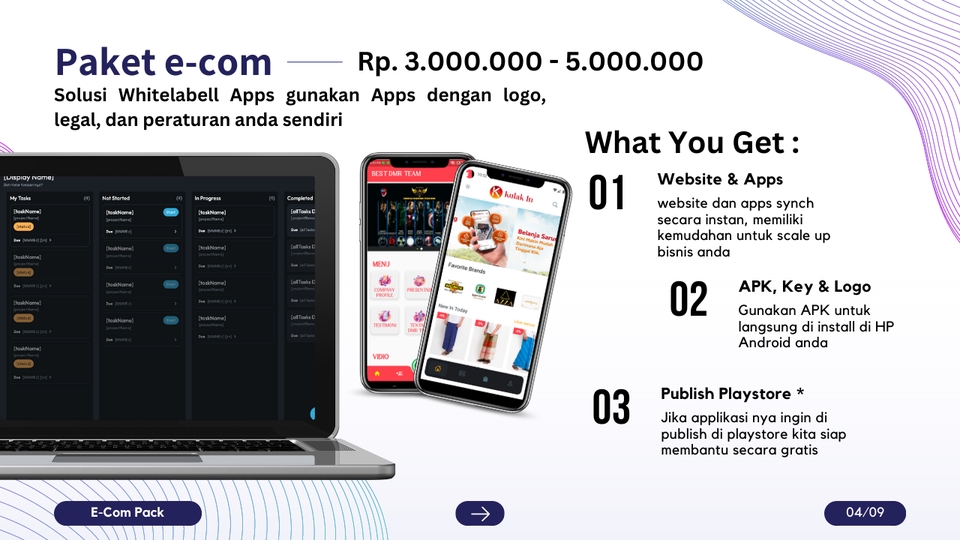 Aplikasi Ponsel - MobileApps Specialist iOS & Android dengan Integrasi IOT dan AI Full Custom dari 0 - 4