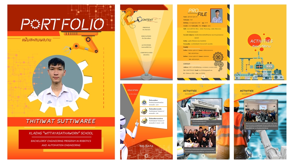 Portfolio & Resume - Portfolio & Resume are show your true colors - 26