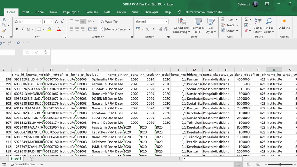 Entri Data - Data Entry dan ketik cepat - 1