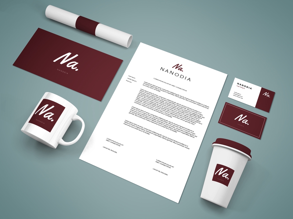 Logo - JASA DESAIN LOGO Modern Dan Minimalis + FREE Stationery Kit - 8