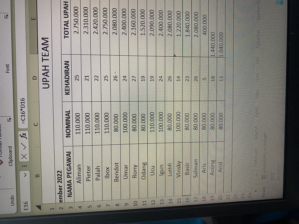 Entri Data - Data entry, cepat dan tepat - 6