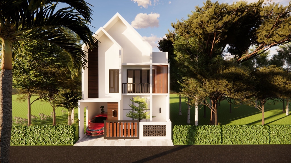 desain rumah modern minimalis