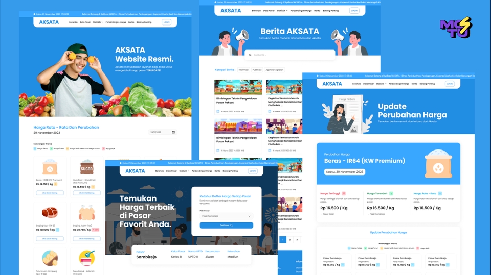 Jasa desain website profesional dengan harga terjangkau dan berkualitas untuk website toko online dan berbagai jenis bisnis lainnya.