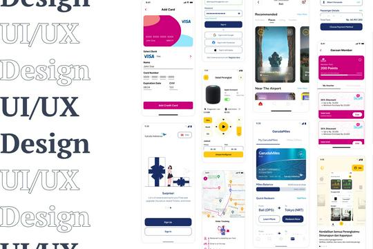 UI/UX Design aplikasi produk apapun (makanan, minuman, bisnis kantor ...