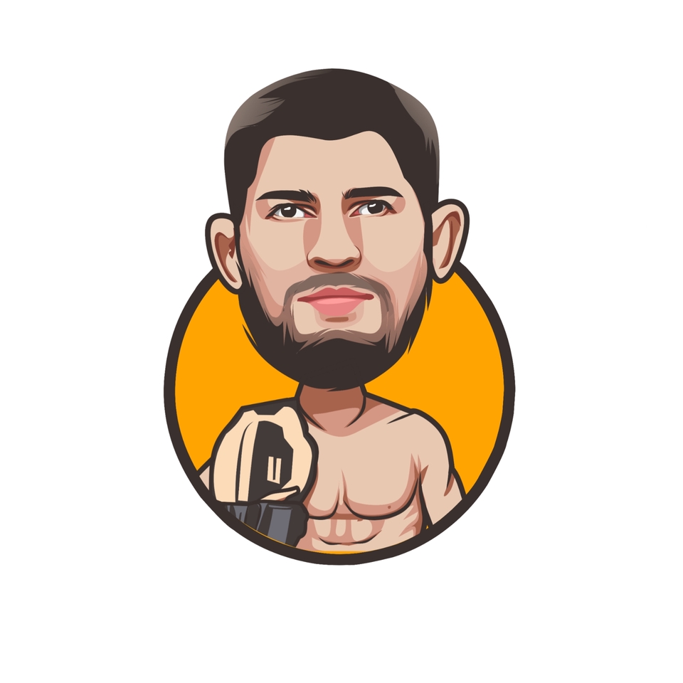 Gambar Potret - Buat foto kamu menjadi logo vector bighead - 3