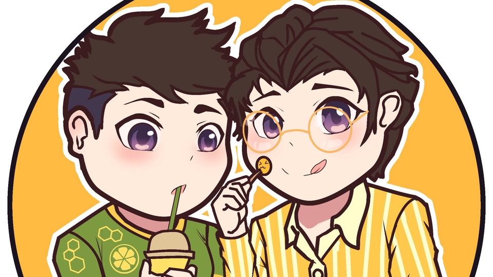 รับวาดรูปการ์ตูนน่ารัก สไตล์ญี่ปุ่น วาดรูปอนิเมะชาย หญิง วาดการ์ตูนจิบิ วาดการ์ตูนมังงะ