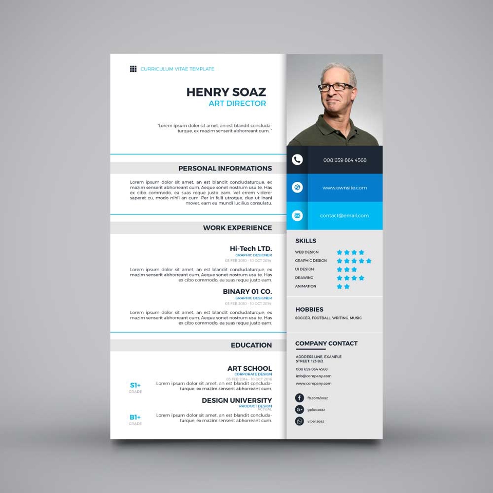 Portfolio & Resume - Desain CV/RESUME Menarik (Revisi Unlimited) - 4