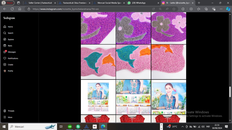 Jasa Desain Banner Instagram, desain banner promosi online, jasa pembuatan banner instagram, banner iklan instagram, desain feed instagram, banner promosi instagram