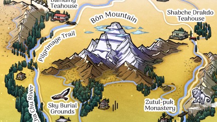 ออกแบบแผนที่ 3 มิติ ภูเขา  รับทำแผนที่ 3d สวยงาม  รับออกแบบแผนที่ร้านค้า