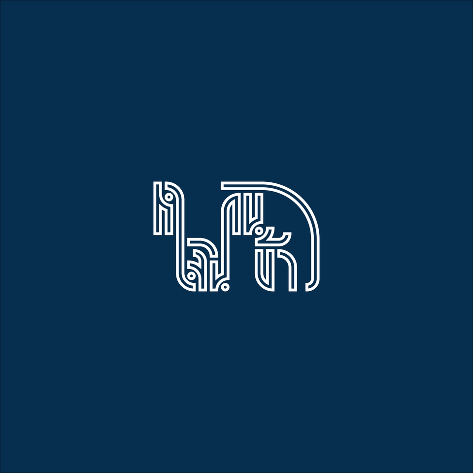 Logo - Logo แนว typography หรือ textart - 7