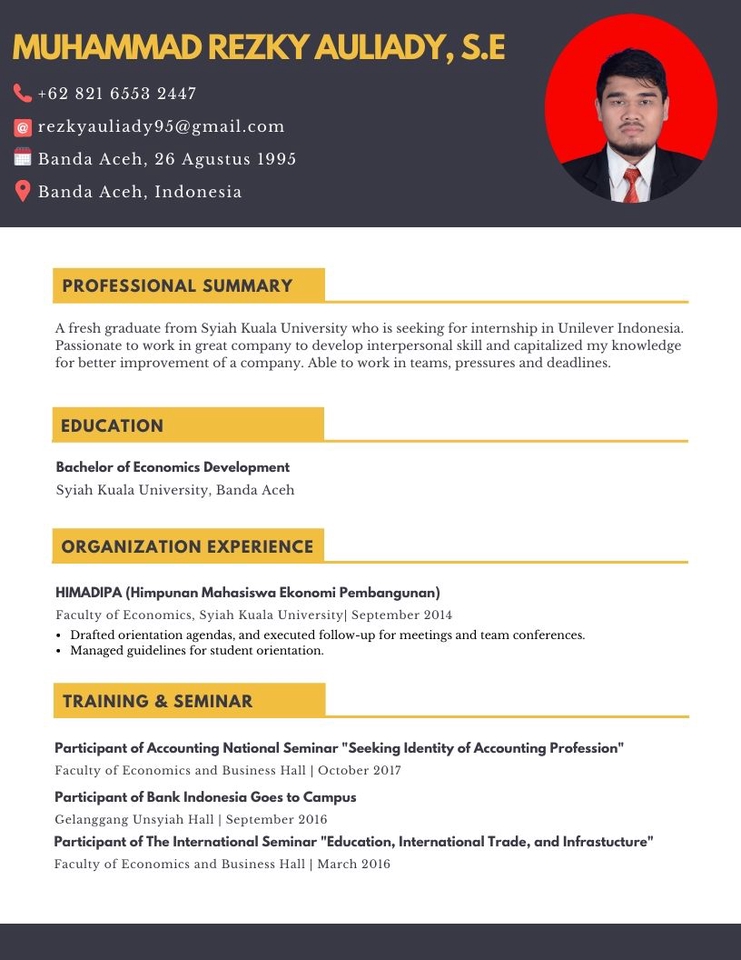 Portfolio & Resume - Aya's CV Designer - 4