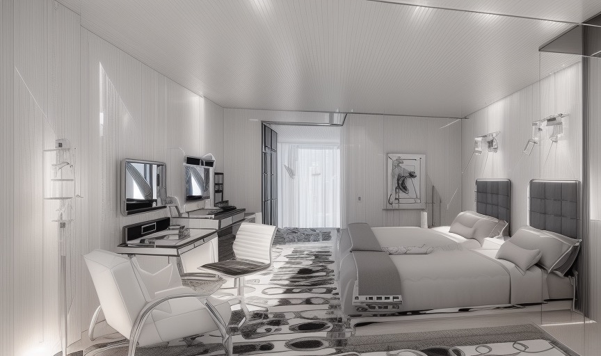 3D Perspective - Interior presentation - 2