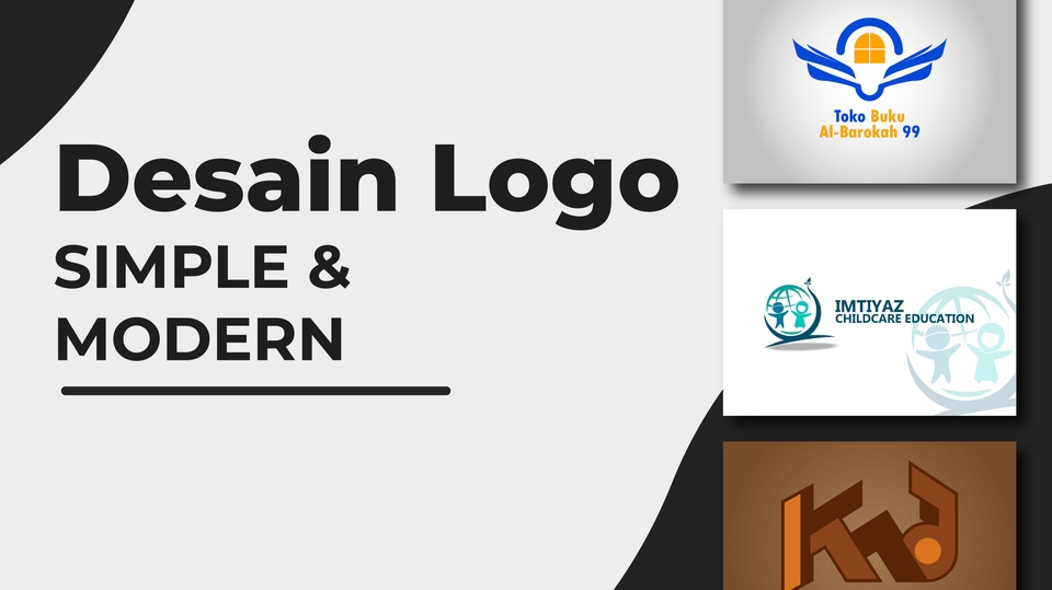 Logo - Desain Logo Simple Modern - 1