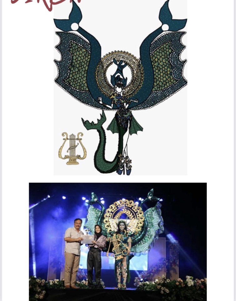 Desain Kaos & Motif - Design Busana Ilustrasi - 4