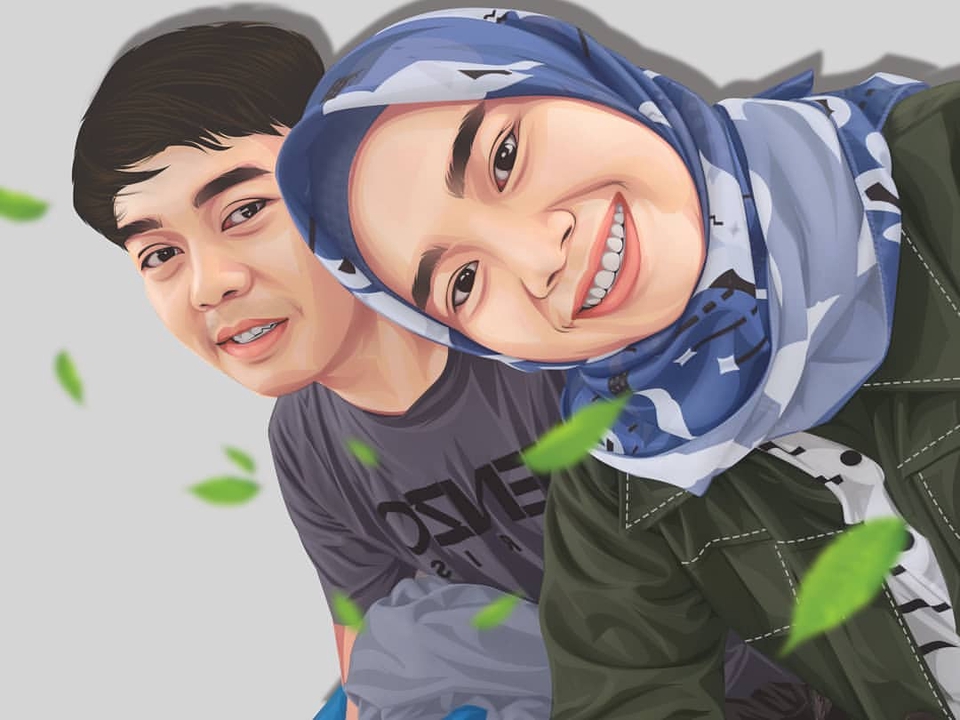 Edit Gambar & Photoshop - Desain Foto Cartoon Photoshop - 2