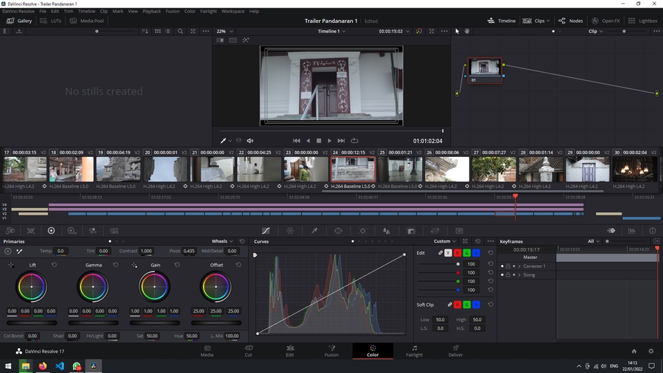 Video Editing - Edit Video di Davinci Resolve - 9