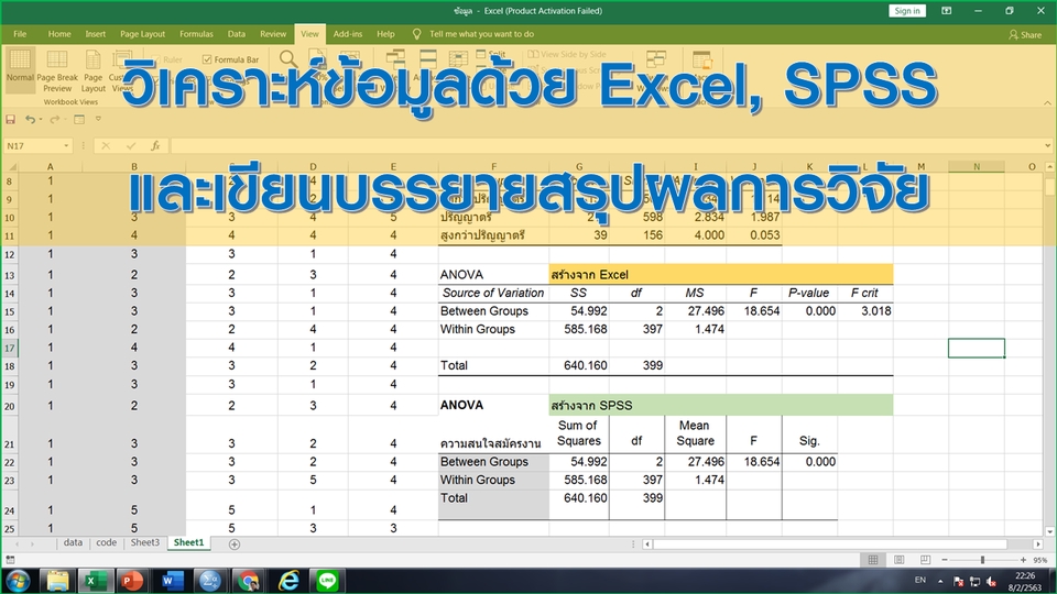 พิสูจน์อักษร - งานวิจัย วิทยานิพนธ์ เขียนบทความ วิเคราะห์และเขียนบรรยายสรุปผลงานวิจัย - 8