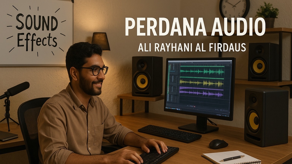 Jasa edit suara dan mixing lagu profesional oleh sound engineer berpengalaman.