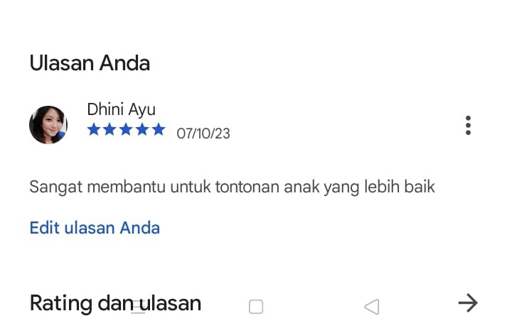Memberi Review - Jasa Download dan Review Aplikasi Android Google Playstore - 4