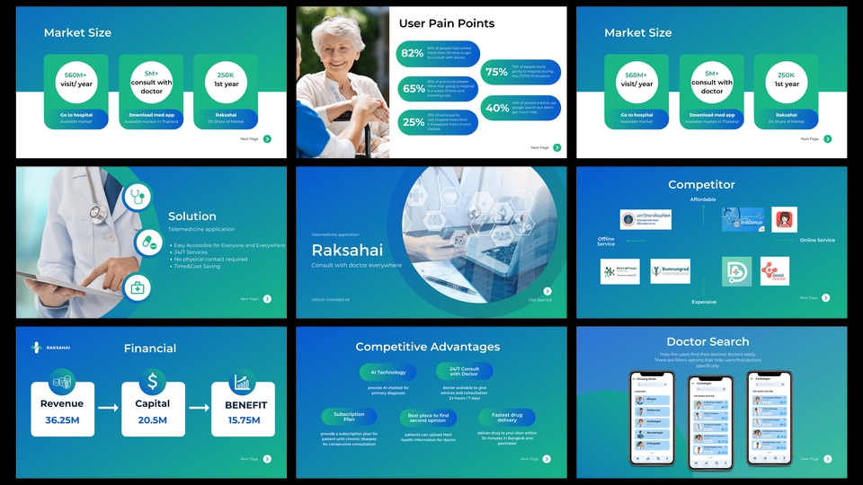 Presentation - รับออกแบบ presentation slide (Canva) / Design presentation slide (Both Thai and English) - 2