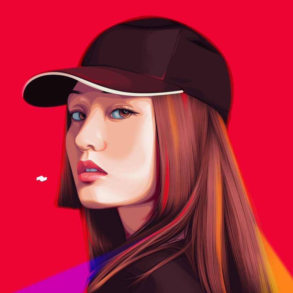 Gambar Potret - VECTOR POTRAIT SEMI REALISTIC 1- 2 hari jadi! - 5