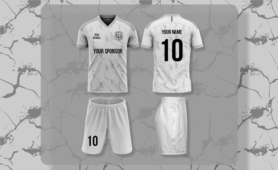 Desain Kaos & Motif - Desain Jersey Sepak Bola dan Futsal - 4