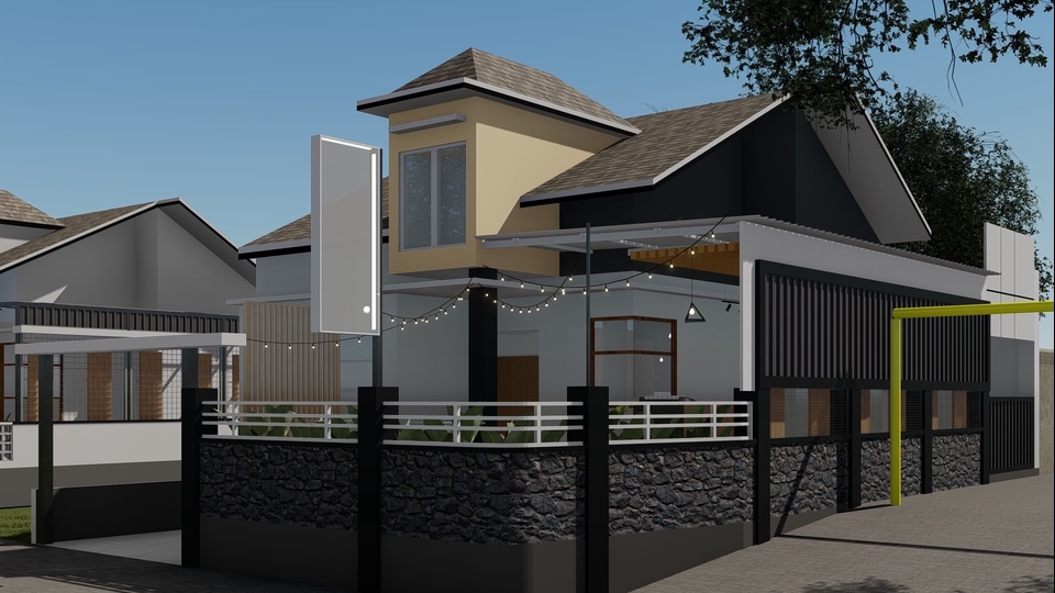 Jasa desain exterior 3d rumah minimalis modern, jasa arsitek, desain rumah, desain interior rumah, desain cafe, desain kantor, desain toko, desain apartemen, desain ruko.