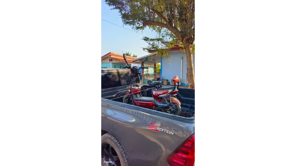 รับเหมาไฟฟ้า เดินสายไฟ ช่างไฟฟ้า รถกระบะบรรทุกมอเตอร์ไซค์ไฟฟ้า