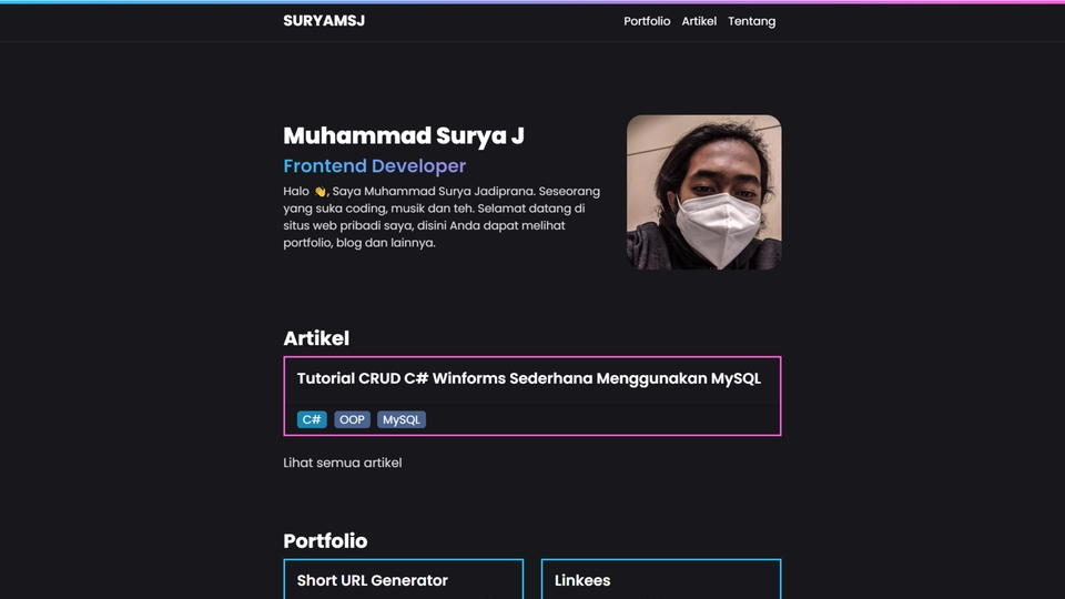 Web Development - Membuat Website Company Profile atau Website Landing Page - 1