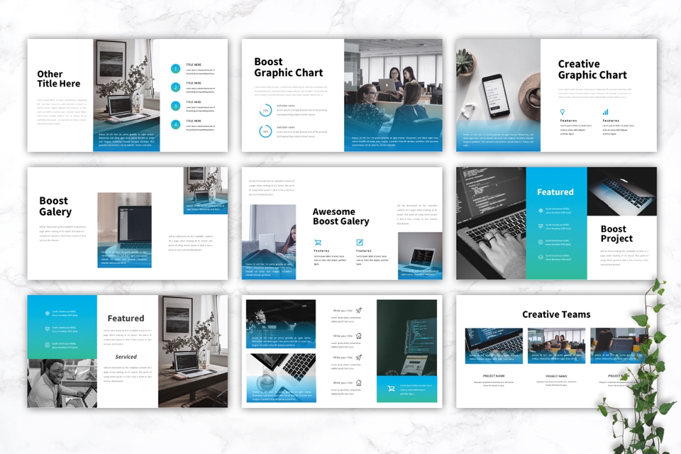 Presentasi - DESAIN PRESENTASI POWERPOINT MINIMALIS MODERN - 8