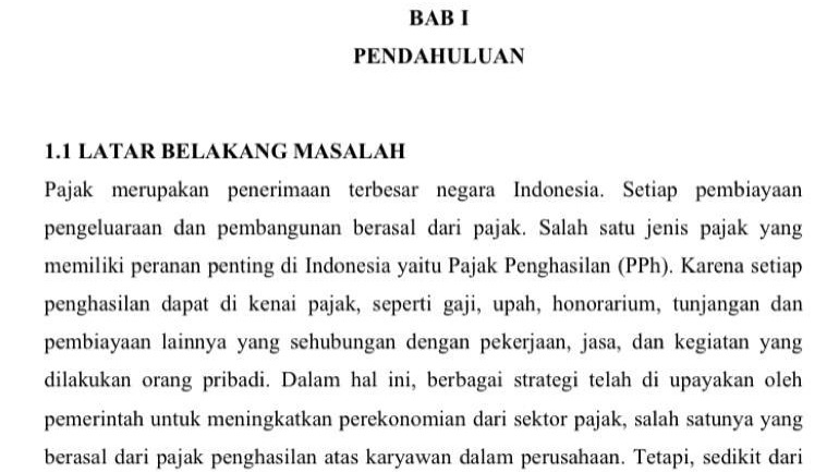 Pengetikan Umum - Jasa Editing Microsoft Word dan Pengetikan Ulang Makalah - 1