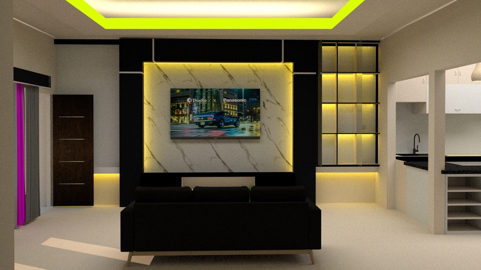 3D & Perspektif - Design Interior, Exterior 3D Render Rumah, Office, cafe dll - 5