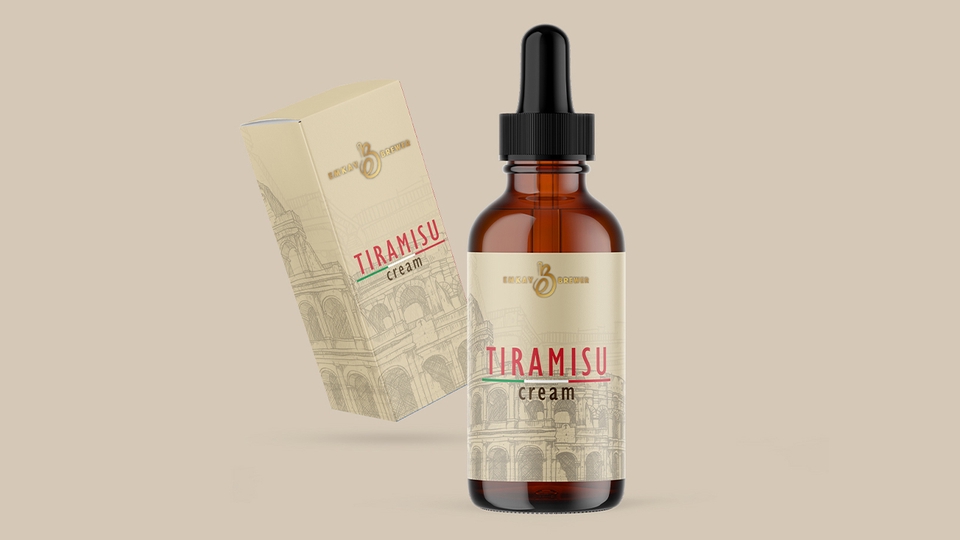 Label & Kemasan - Desain Label & Packaging Produk E-liquid Vape - 12