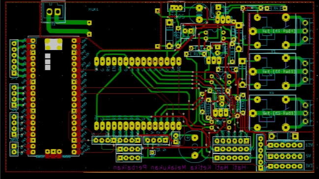 Jasa Pembuatan Robot dan Elektronika - Desain PCB / Desain Layout Board