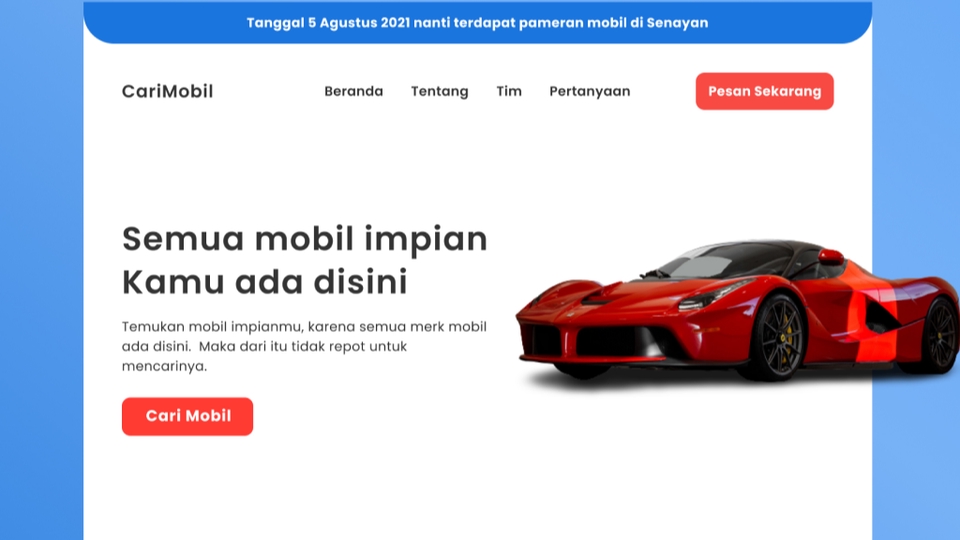 Web Development - Website Responsive dengan tampilan yang Cantik - 1