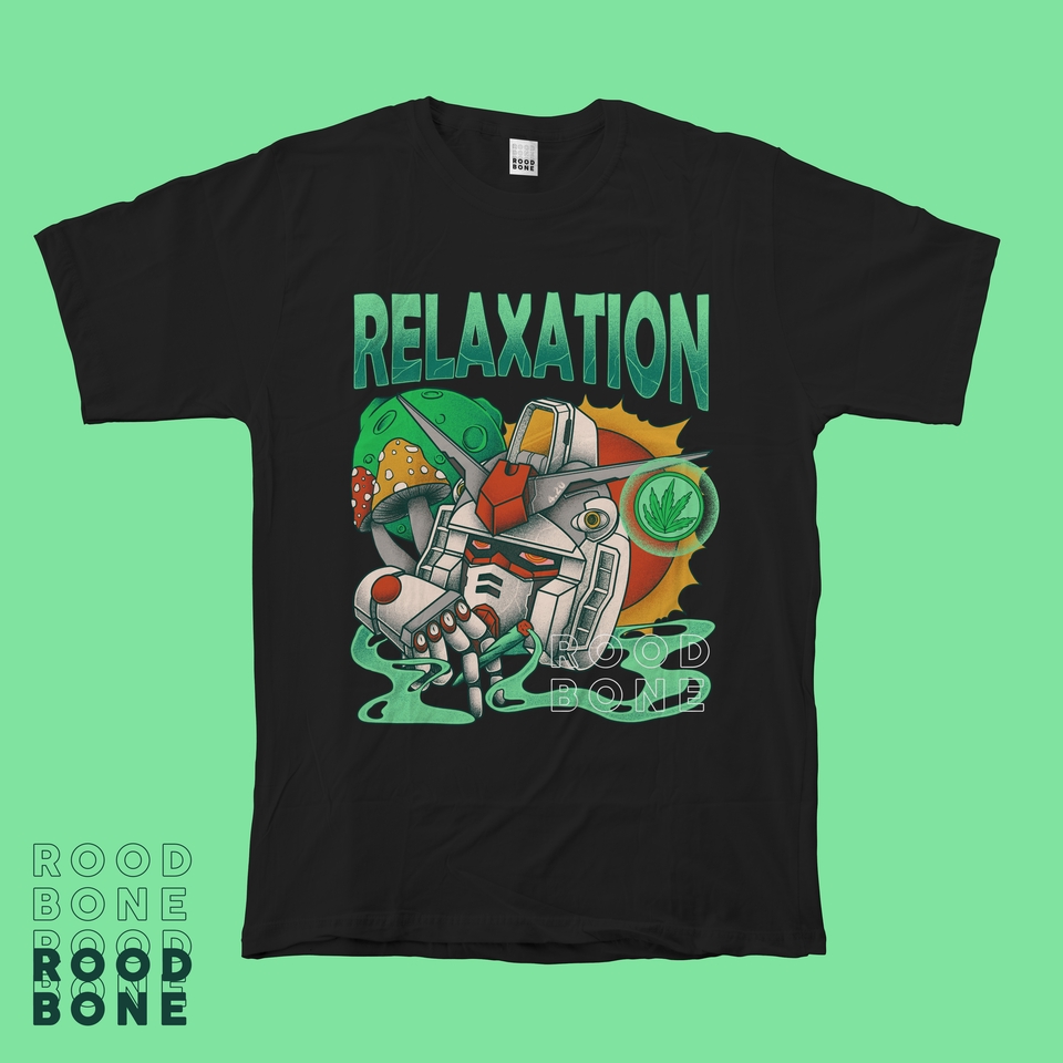 Desain Kaos & Motif - Desain Kaos Dengan Ilustrasi Psychedelic - 6