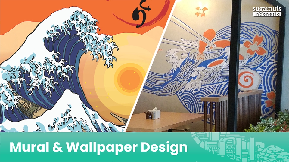 Gambar dan Ilustrasi - Mural & Wallpaper Design - 3