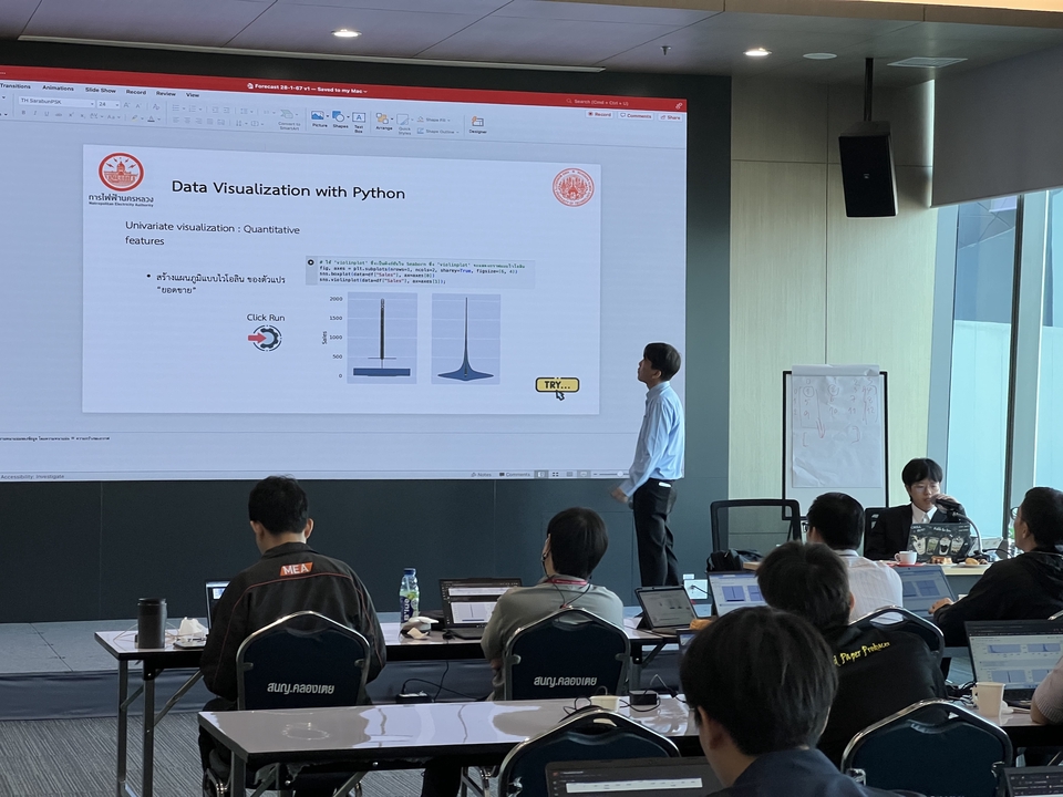 รับเขียนโปรแกรมวิเคราะห์ข้อมูลด้วย Python แสดงผลข้อมูลด้วยกราฟ Data Visualization บริการวิเคราะห์ข้อมูล